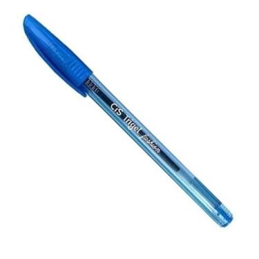 Imagem de Caneta Gel Trigel Fashion Azul - Cis