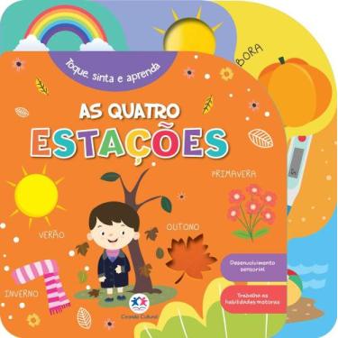 Imagem de Livro - As quatro estações - Toque sinta e aprenda