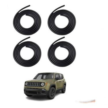 Imagem de Kit 4 Pçs Borrachas Da Porta Renegade Após 15 [f103]