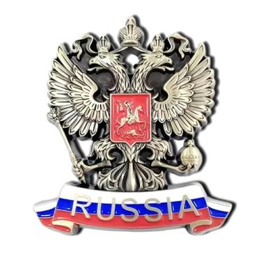 Imagem de Broche de águia de duas cabeças russas – réplica do emblema da Federação de Fita de São Jorge