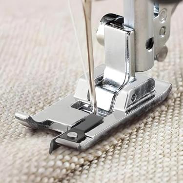 Imagem de Kit de calcador de máquina de costura de 11 peças para acessórios de máquina de costura doméstica adequado para couro, bordado, zíperes, botões, contas e outros artesanatos especiais