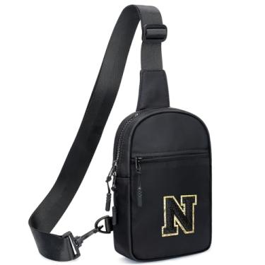 Imagem de KKXIU Presentes para meninas de 6, 7, 8, 9, 10, 11, 12 anos, bolsa tiracolo moderna para adolescentes, Preto