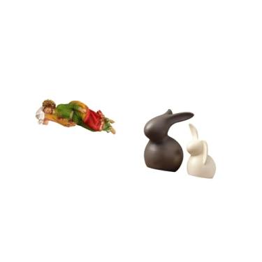 Imagem de Fenteer Escultura de Resina Joseph Jesus Dormindo, Decoração de Mesa, Estátua de de Cerâmica, Porcelana, Armário de Jardim de Páscoa, Prateleira, Decor