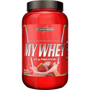 Imagem de My Whey 900g Sabor Shake De Morango