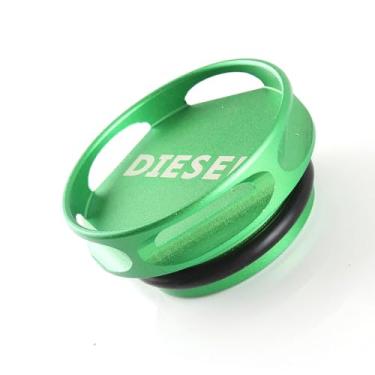 Imagem de Dogary Tampa do tanque de combustível, capa protetora de encaixe firme com anel de vedação de borracha, peça de modificação da tampa do tanque de combustível do motor, compatível com Dodge RAM 1500