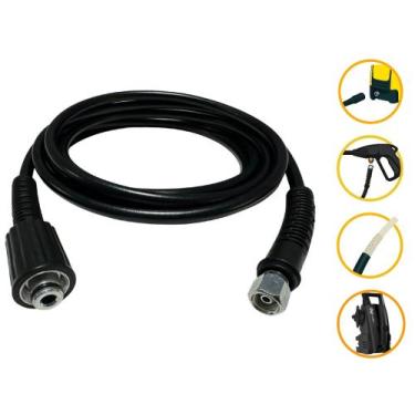 Imagem de Mangueira de Nylon 3 Mts Wap Atacama Black Lavadora Pressão