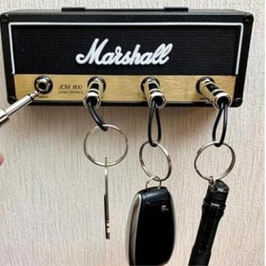 Imagem de Porta chaves de parede com 4 plugues para guitarra - JAC PACK