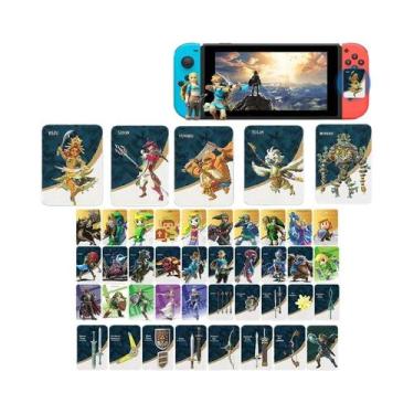 Imagem de Cartão De Jogo Zelda Breath of the Wild Tears of the Kingdom Link Prin