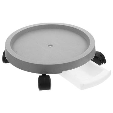 Imagem de YYBOES Suporte de vaso com rodízios para plantas com rodas em vaso de flores em vaso de flores bandejas de jardinagem placa de base bandejas de vaso de plantas bandeja de vaso de flores bases de vaso