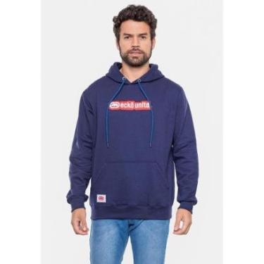 Imagem de Moletom Ecko Fashion Basic Rubber Masculino-Masculino