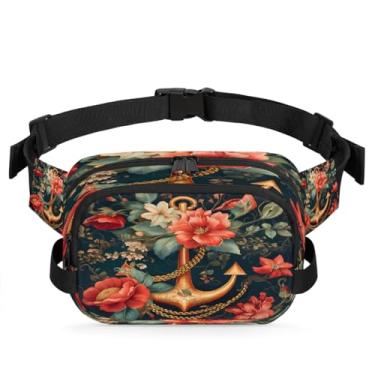 Imagem de Pochete animal dragão oceano legal para mulheres e homens com alça ajustável bolsa de cinto bolsa transversal bolsa de peito bolsa tiracolo bolsa tiracolo, Cor 4