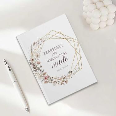 Imagem de Caderno de oração, presentes cristãos para mulheres, caderno A5 para anotações, diário cristão de 21 x 14,7 cm, versículo de escritura, planejador de oração, presentes inspiradores-4