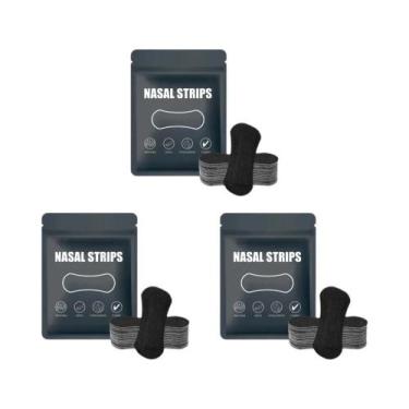 Imagem de Tiras Nasais Anti-Ronco, Adesivo Respirável Para Melhor Sono, Correção