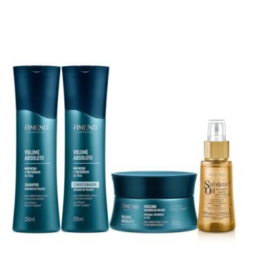 Imagem de Amend Expertise Volume Absoluto Shampoo 250ml + Condicionador 250ml + Mascara 300ml + Sublime Oil 60ml