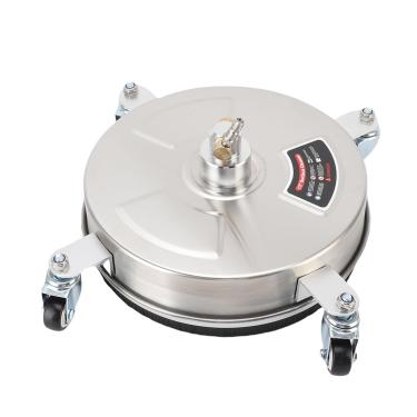 Imagem de Luocute Limpador de Piso para Lavadora de Pressão de 13 Polegadas, Limpador de Superfície de Aço Inoxidável Com 4 Rodas, para Pátio, Calçada, Deck, Estuque de Parede de Tijolo, Conector