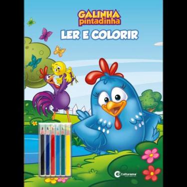 Imagem de Gigante ler e colorir com lápis - Galinha Pintadinha - Culturama, 3