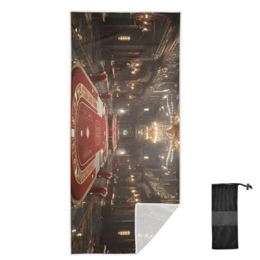 Imagem de Joitme Luxury Casino Toalhas de banho vermelhas para crianças, 78 x 188 cm, toalhas infantis, toalhas de natação para crianças