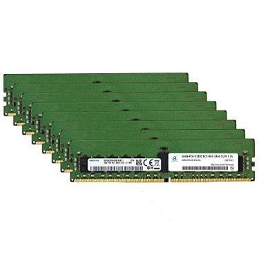Imagem de Original de fábrica 64 GB (8 x 8 GB) compatível com servidores HP Proliant DDR4 2666MHZ PC4-21300 ECC Chip registrado RDIMM 1Rx4 CL19 1.2v Atualização RAM de servidor Adamanta