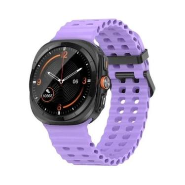 Imagem de Pulseira De Silicone Esportiva Samsung Galaxy Watch Ultra 2025/7, Aces
