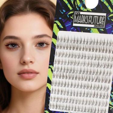 Imagem de Cílios Postiços Fluffy C Rolls 180 Clusters 12mm Aparência Natural E V