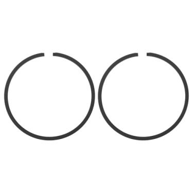 Imagem de eMagTech 2 peças de anel de pistão de motor soprador de mochila 514257401 compatível com EB6200 EB7000 EB7001