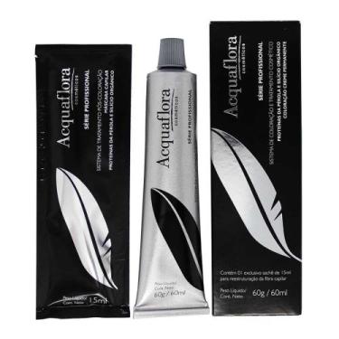 Imagem de Coloração Creme Permanente 5.0 Castanho Claro 60g - Acquaflora