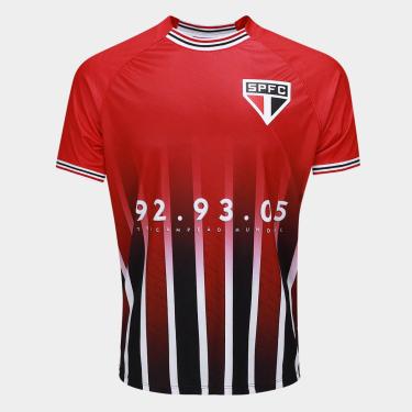 Imagem de Camiseta São Paulo Esportiva Masculina-Masculino