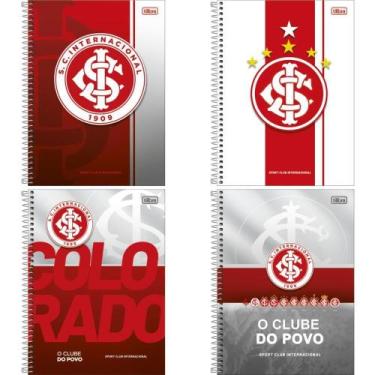 Imagem de Caderno Universitário Internacional 10 Matérias 160 Folhas Capa Dura (