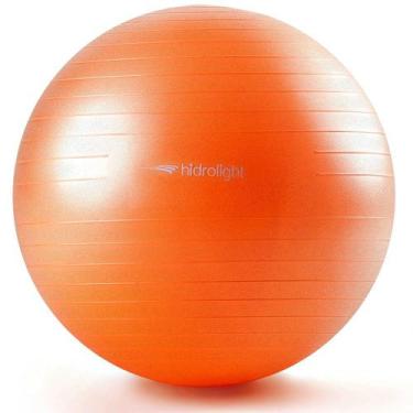 Imagem de Bola para Exercícios e Pilates Hidrolight - 55 cm - Laranja