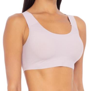 Imagem de Kit 2 Sutiã Top Corte a Laser sem Costura Top Invisível com Bojo - Mi 