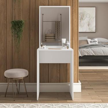 Imagem de Penteadeira com Espelho Branca Porto Politorno Móveis