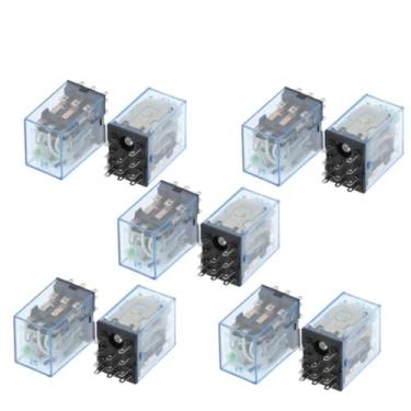 Imagem de MY3NJ Mini Relay HH53P MY3NJ MY3 11Pin DC12V DC24V DC110V AC220V Coil Intermediate Electromagnetic Relay 10Pcs(AC 12V)