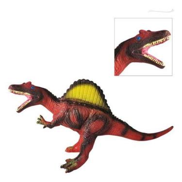 Imagem de Dinossauro Macio Tiranossauro Rex Borracha Som Grande 40 Cm - Str Stor