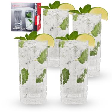 Imagem de Spiegelau, Conjunto com 4 copos alto em cristal, Perfect Serve, 350ml