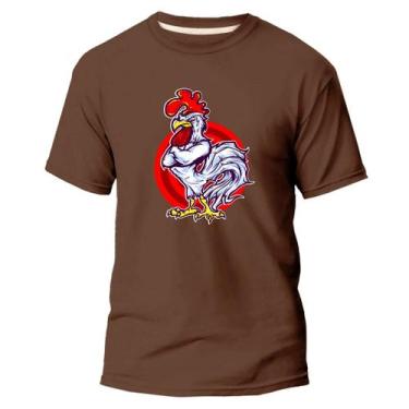 Imagem de Camiseta Básica Algodão Premium Estampa Digital Galo Cego - Pavesi, Ma