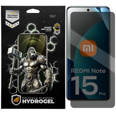 Imagem de Película para Xiaomi Redmi Note 15 Pro 4G - Privacidade Hydrogel - Gshield