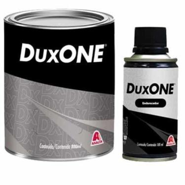 Imagem de Verniz bi componente pu automotivo 0491 com catalisador 900ml - duxone