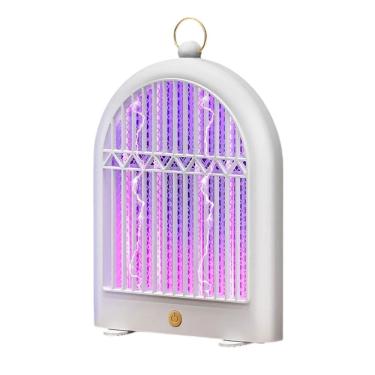 Imagem de Luminaria Repelente Mata Mosquito Inseto Mosca Pernilongo Luz Ultravioleta Eletrica Armadilha Choque Lampada UV