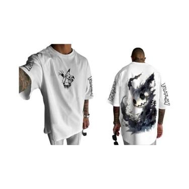 Imagem de Camiseta Anime Pokémon Mimikyu plus Size Para Homens E Mulheres Casual