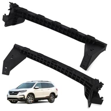 Imagem de 71145-SZA-A00 Para-choque dianteiro esquerdo e suporte de farol dianteiro Riaht adequado para Honda Pilot 2009-2011 Substituir, # 71140-SZA-A00