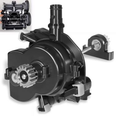 Imagem de Conjunto de motor R0837200 com substituição de anel de vedação para Polaris Quattro Sport e limpador automático de piscina do lado de pressão P40 – Unidade de engrenagem de motor acionada por água de