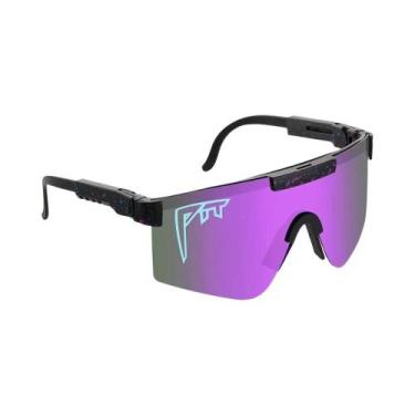 Imagem de Óculos De Sol Unissex UV400 Pit Viper Para Ciclismo, Caminhada, Beiseb