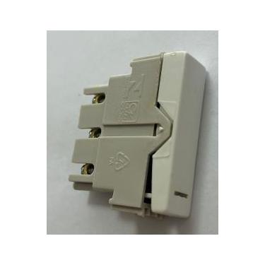 Imagem de Módulo Interruptor Mini Tecla Paralela Talari Iriel Branco