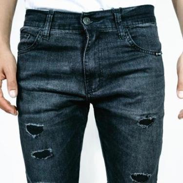 Imagem de Bermuda Jeans Skinny Masculina Venom Jeans-Masculino
