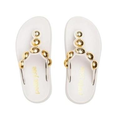 Imagem de Chinelo Feminino Petite Jolie Off Branco - PJ758635-Feminino