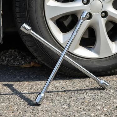 Imagem de Chave De Roda Tipo Cruz 17-19Mm 21-23Mm 4 Bocas