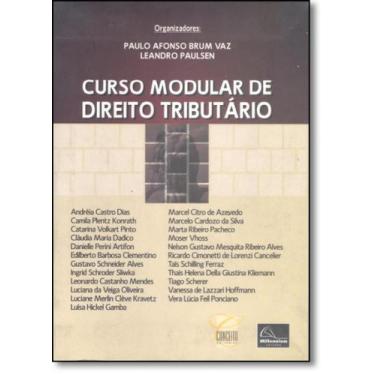 Imagem de Curso Modular de Direito Tributário - CONCEITO JURIDICO, 3