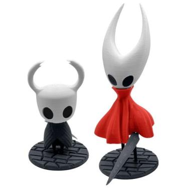 Imagem de Boneco Hollow Knight - O Cavaleiro e a Princesa Hornet - 3D Think BR