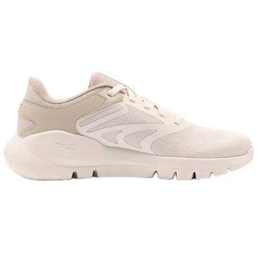 Imagem de Reebok Tênis feminino de cano baixo, Luxe Grey Moonstone Retro Red, 37