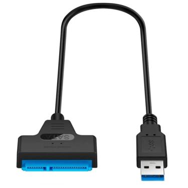 Imagem de Cabo Adaptador Usb 3.0 Para Sata III Hd Notebook 2.5mm e Ssd